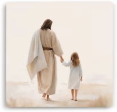 Coaster-Jesus Walking  COA2127