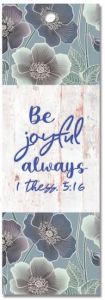 Bookmark Lux-Ltr:Be Joyful Always