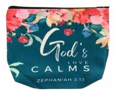 Pouch w/Zip 1-God's Love Calm Zep 3:17