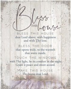 Plaque (Big Board): Bless This House, 5449