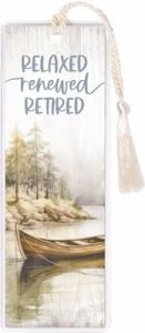 Bookmark with Tassel-Relaxed Renewed Retired 1307