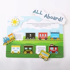 Wooden Puzzle – Chunky Pieces Plan of Salvation Train 52488