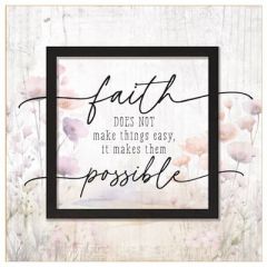 Plaque Layered Grace-Faith 3248