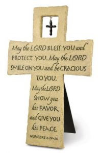 Cross CastStone: Lord Bless You, Medium 11802