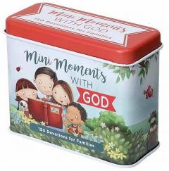 Cards In Tin-Mini Moments with God Devotion for Kids TIN017 