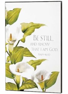 Plaque-Be Still And Know that I'm God PLK1218-902