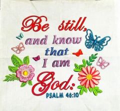 Cushion Cover 2-Be Still And Know I Am God