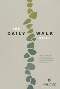 NLT Daily Walk Bible-Softcover Filament