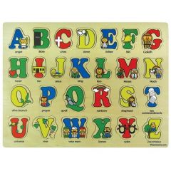 Wooden Puzzle - Bible ABC's #52421