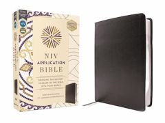 NIV Application Bible, European Bonded Leather