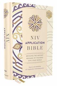 NIV Application Bible, Hardcover, Multi-Cream