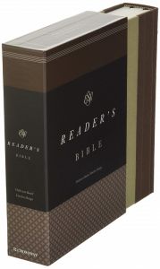 ESV Reader's Bible-Cloth OverBoard, Timeless Design