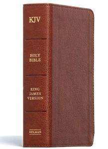 KJV Large Print Compact Reference Bible LeatherTouch-BurntSienna