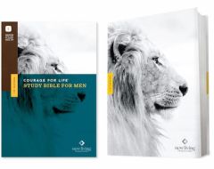 NLT Courage For Life Study Bible for Men Hardcover