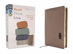 NIV Read Think Live LeatherSoft-Brown Comfort Print