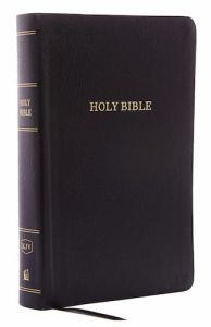 KJV Personal Size Giant Print Ref Bible Bonded-Black