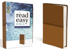 NIV ReadEasy Bible, Large Print, LeatherSoft-Tan