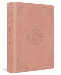 ESV Study Bible Personal Size TruTone-Blush Rose