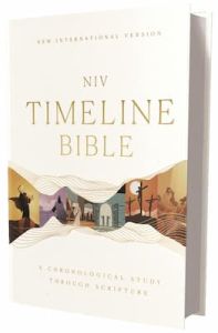 NIV Timeline Bible-Hardcover Chronological Study through Scripture