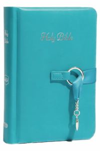 NKJV Simply Charming Bible-Hardcover Blue