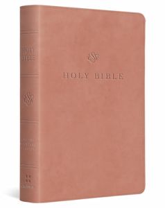 ESV Large Print Compact TruTone-Blush Rose