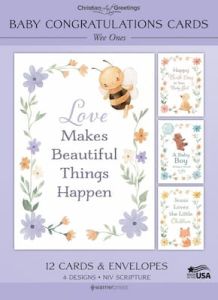 Boxed Cards-Baby Congratulations Wee Ones G4646