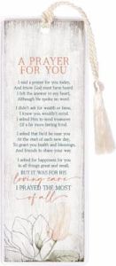 Bookmark with Tassel-Prayer For You 1291