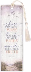 Bookmark with Tassel-Show Me Your Ways 1293