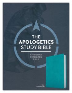 CSB Apologetics Study Bible LeatherTouch - Teal