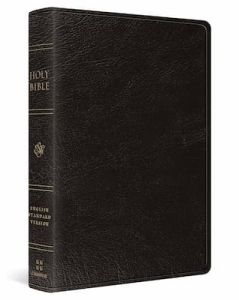 ESV Personal Reference Bible Genuine Leather Black