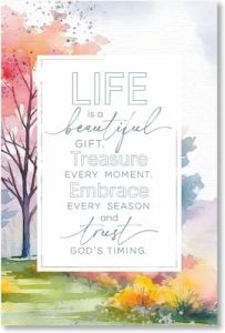 Plaque/Everyday-Life Is Beautiful Gift 5784