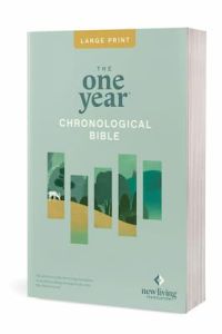 NLT One Year Chronological Bible Large Print Thinline-Softcover