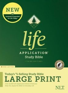 NLT LASB  Large Print - Hardcover Indexed 3rd Edition
