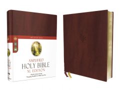 Amplified Holy Bible XL Editon LeatherSoft-Burgundy