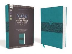 NASB 95 Super Giant Print Reference LeatherSoft-Teal  