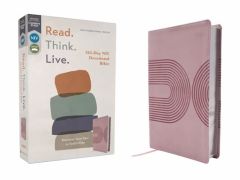 NIV Read Think Live LeatherSoft-Pink Comfort Print