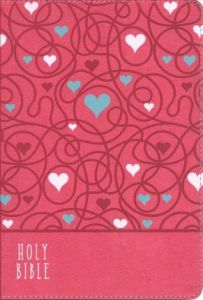 NIrV Bible for Kids Large Print Leathersoft-Pink