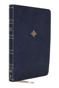 NKJV Thinline Reference LeatherSoft-Blue