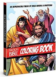 Action Bible Coloring Book