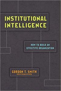 Institutional Intelligence