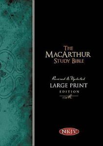 NKJV MacArthur Study Bible Large Print-Hardcover
