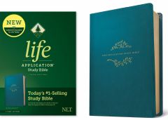 NLT LASB LeatherLike-Teal Blue, 3rd Edition