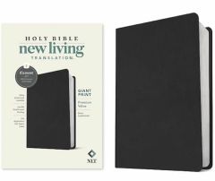 NLT Giant Print Premium Value Bible LeatherLike-Black