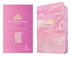 NLT My Beautiful Princess Bible LeatherLike-Pink Sparkles