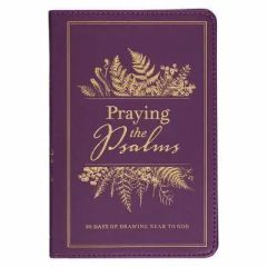 Praying the Psalms Purple FauxLeather Prayer Book  GB256 