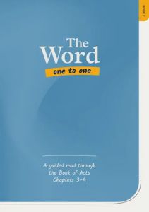 Word One to One Book 2: Acts 3-4