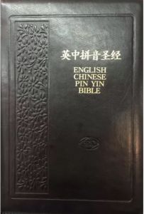KJV & Chinese Union New Pun/PIN YIN,ZIP Black-