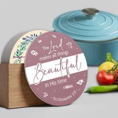 Pot Coaster: Ceramic-All Things Beautiful