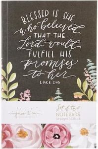 Notebook Set of 2-Blessed is She/The Lord Stood with Me L5976 