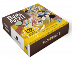 Bible Puzzles: Jesus Heals a Crippled Man - 100 pcs